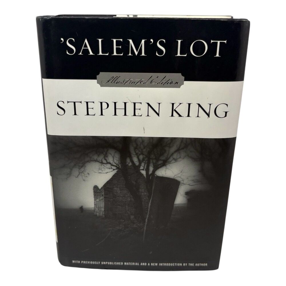 'Salem's Lot:Stephen King-2005 1st Illus.Ed Vampire/Small Town Horror Novel HCDJ
